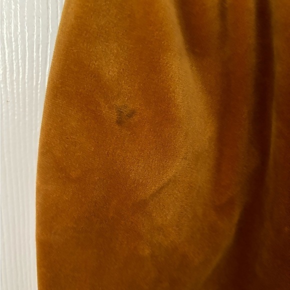 SOLD 2 piece Old Navy velour crop sweater jogger mustard set pockets XL XXL - Picture 6 of 9